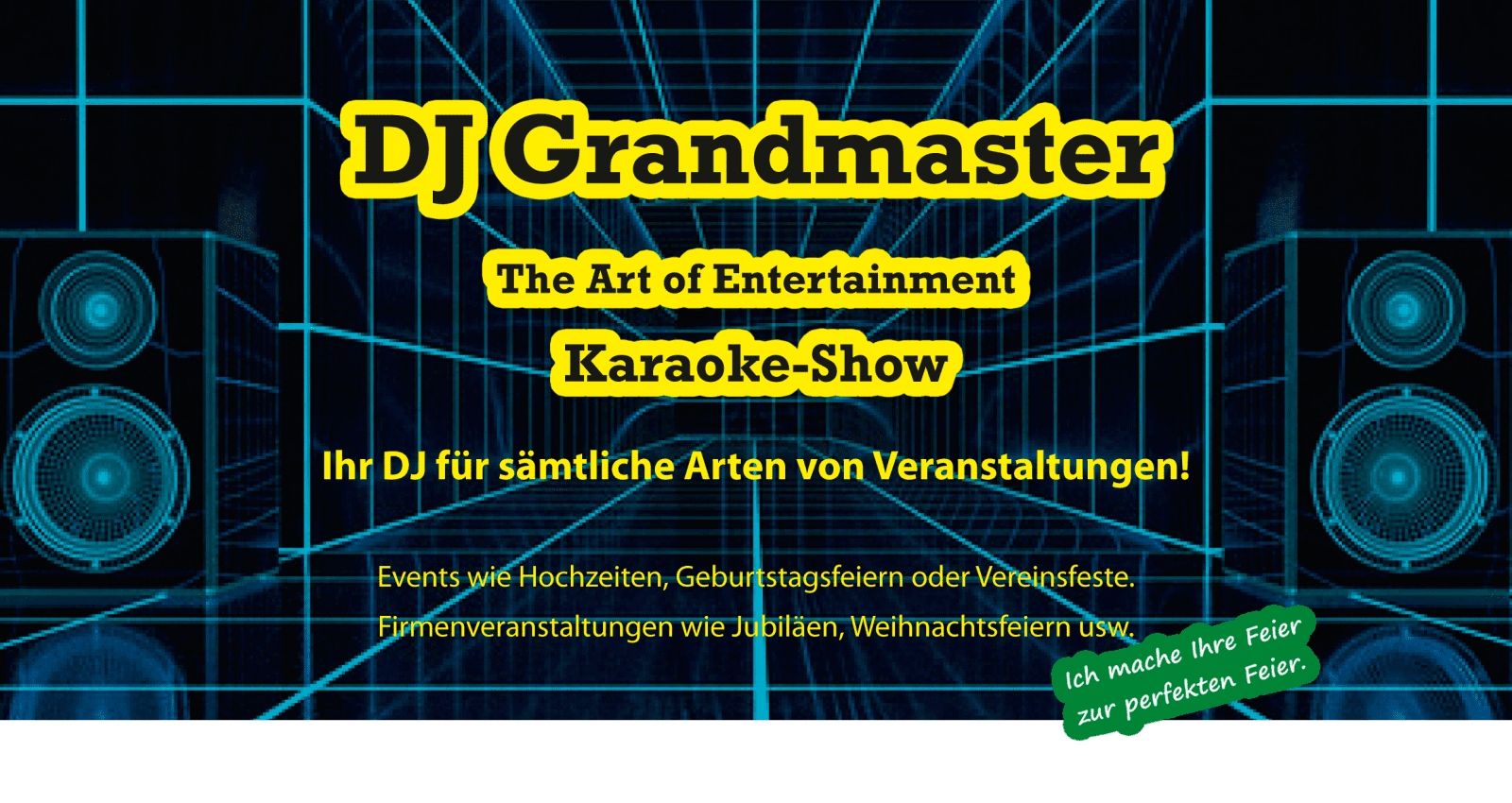 DJ-Grandmaster Headerbild-Startseite